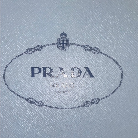 Prada Women's Red Patent Leather Loafers with Gold Accents - Picture 9 of 16